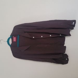 Big Bud Press Pantry Button Up Brown 2X